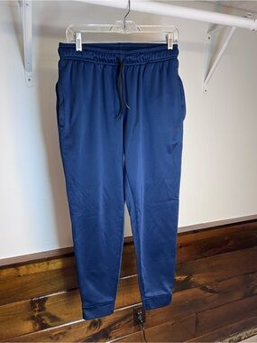 Legend Men's Performance Jogger Pants Navy Blue- M